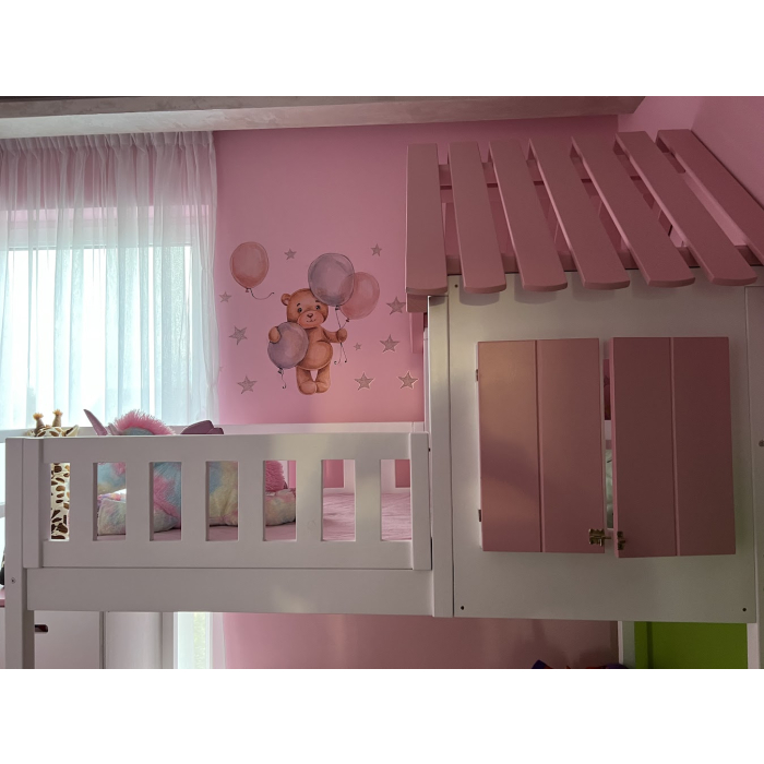 Kinder Hochbett mit Dach